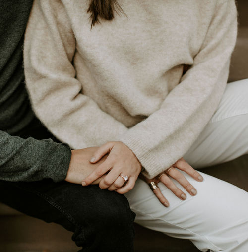 Diamond engagement ring